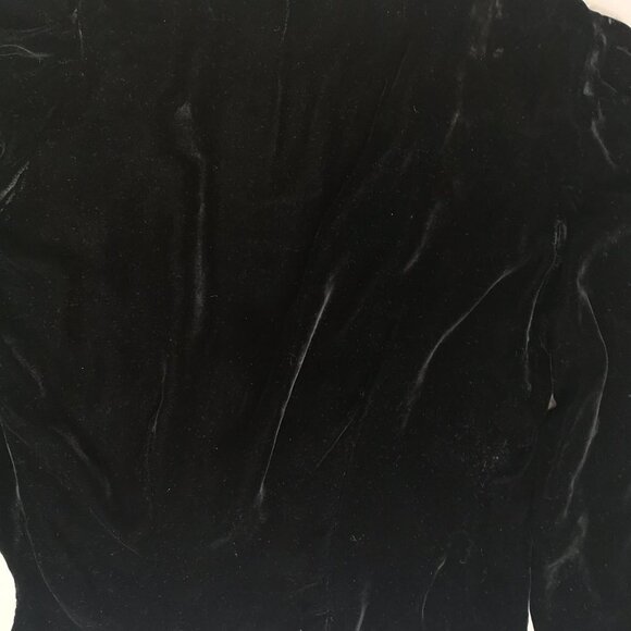 Vintage Victorian velvet Embroidered Statement sleeve jacket - Picture 8 of 9